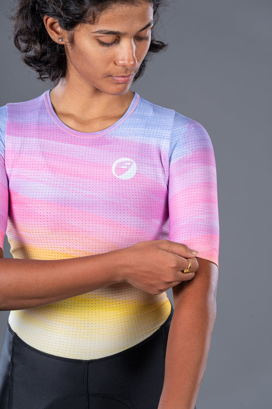 Womens Cycling | BackZipped Speedsuit | Pastel