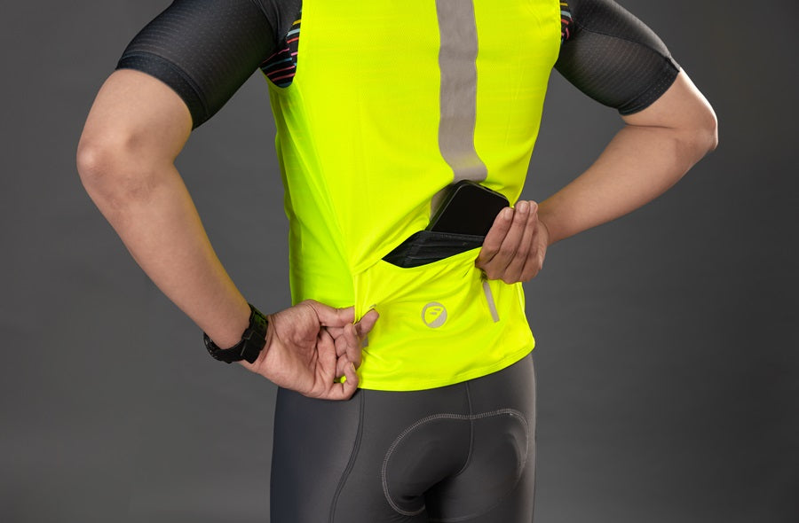 Cycling Jacket | Gilet Sleeveless | Neon