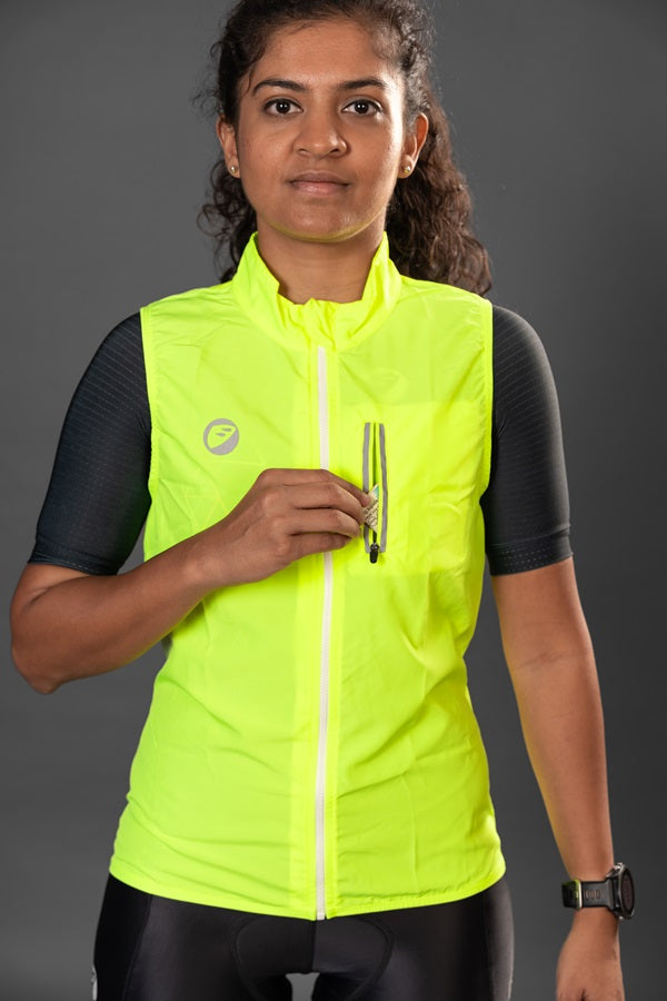 Cycling Jacket | Gilet Sleeveless | Neon