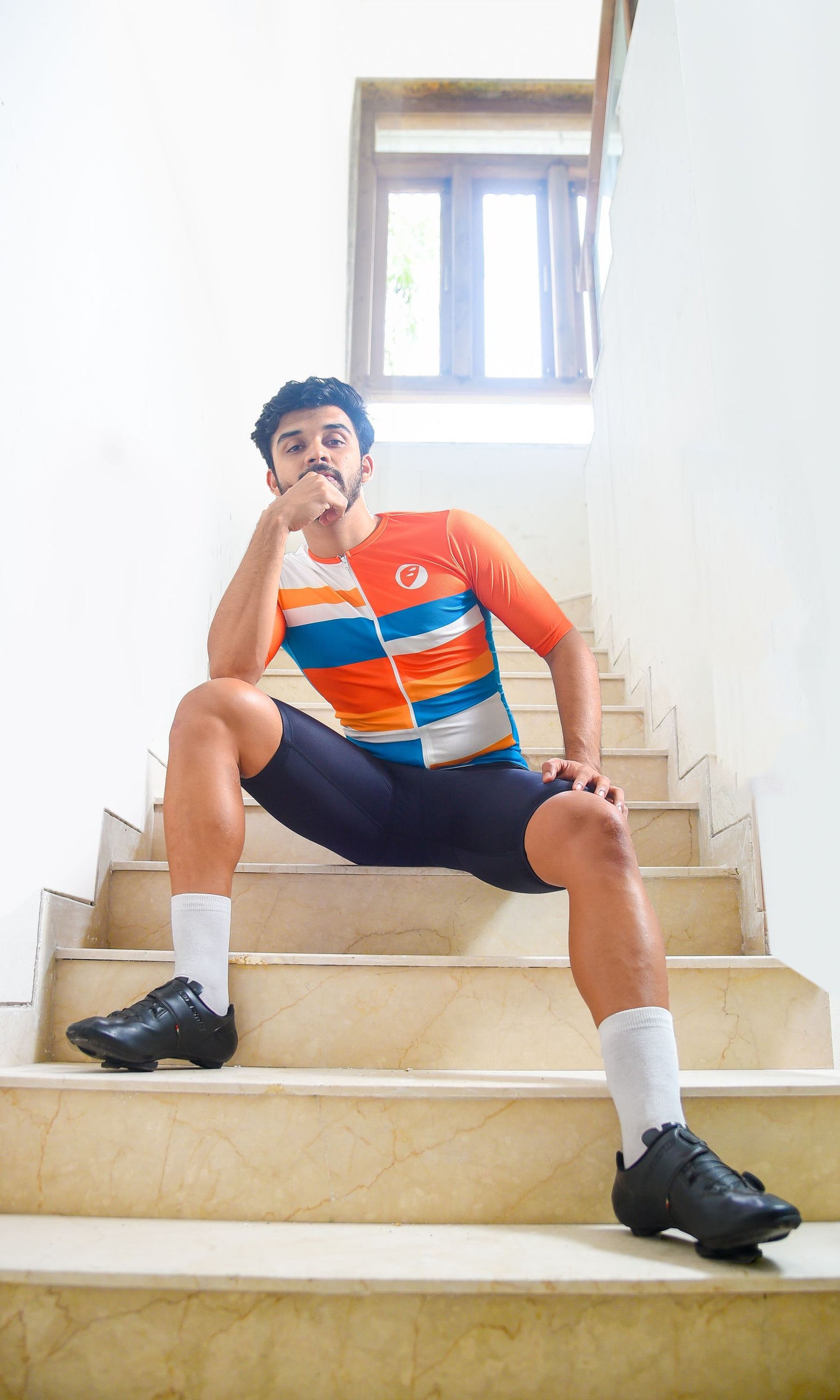 Mens Cycling Jersey | Snug-fit | Breakaway | Sunlight