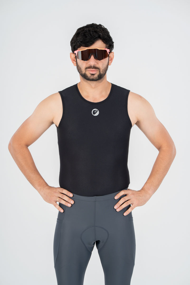 Cycling Baselayer | Mesh Cooling | Black | Unisex