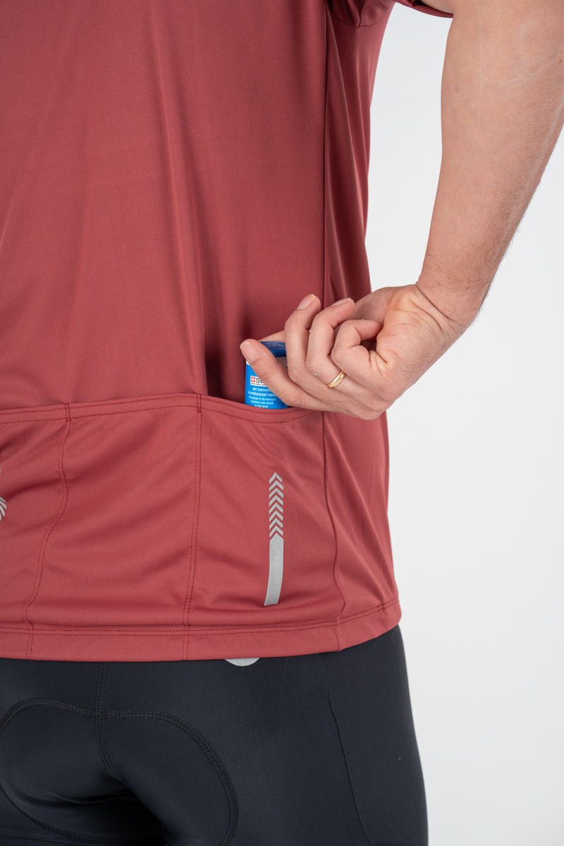 Cycling T-shirt | Cruise | Apricot | Unisex