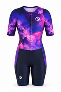Womens Butterfly TriSuit | Volt | Purple Haze