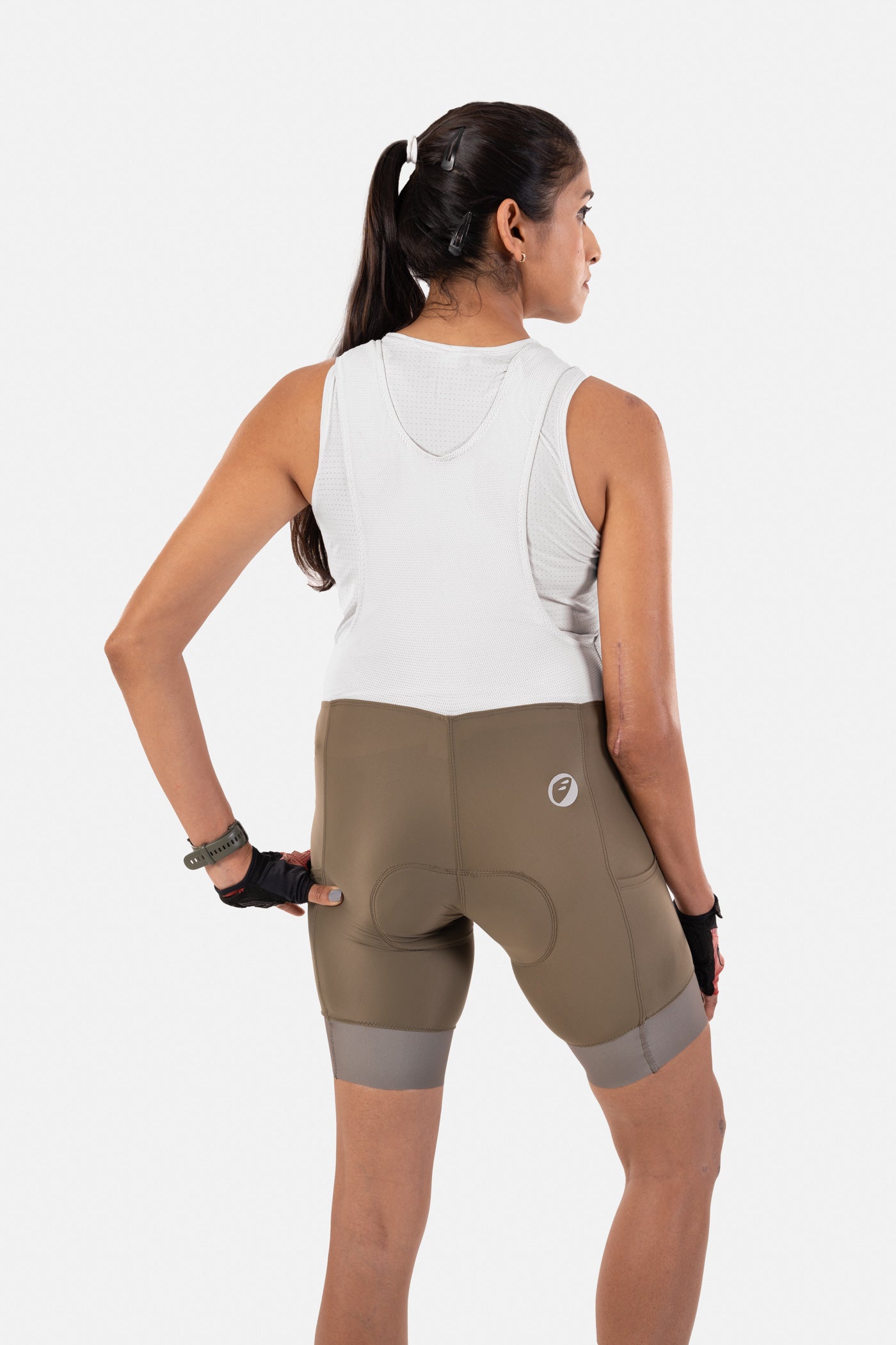 Womens Cycling | Endurance Bib Shorts | Explore Prima | Moss