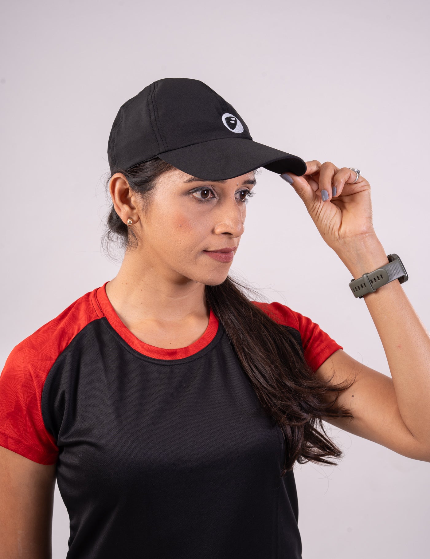 Unisex Running Cap | Streak | Black