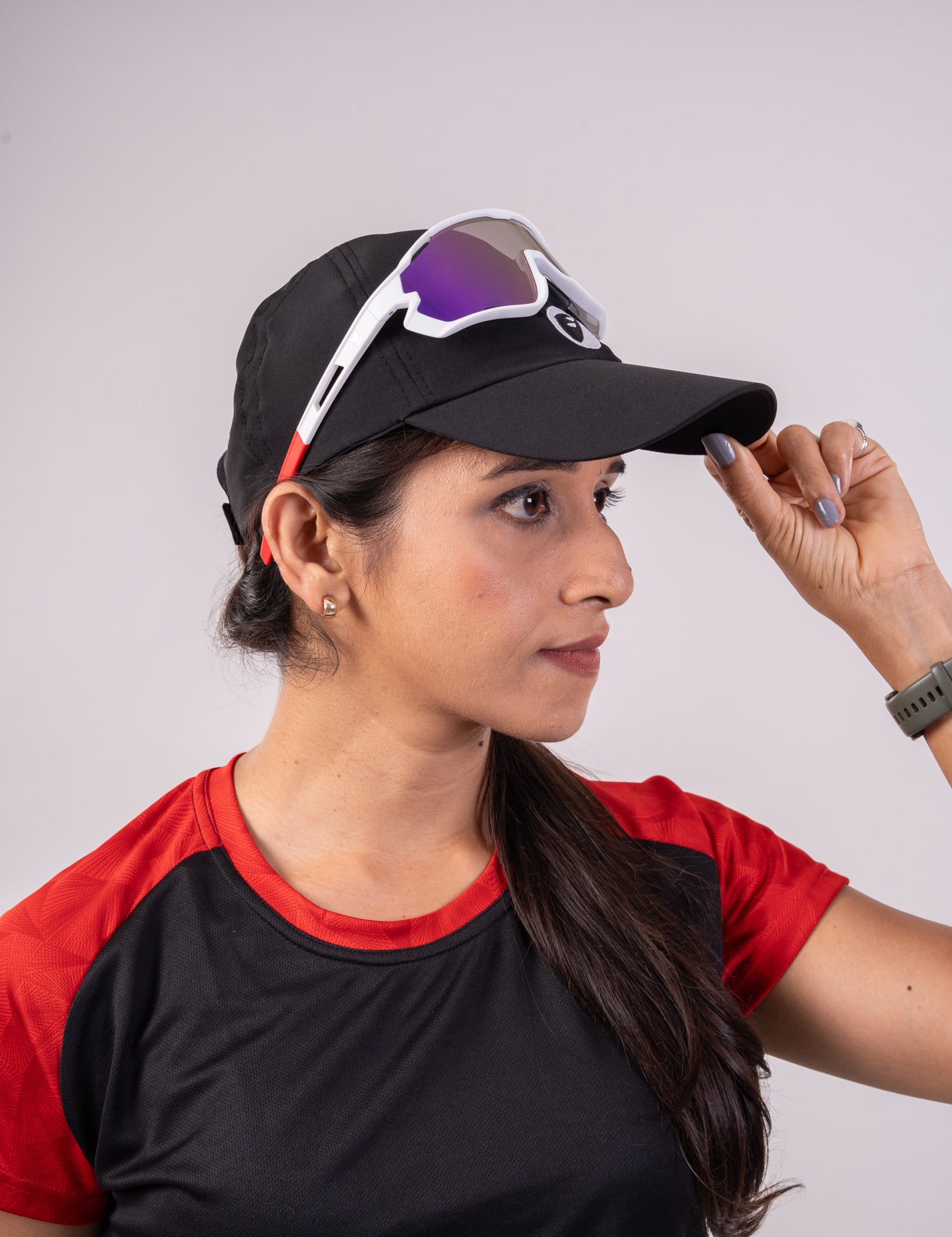 Unisex Running Cap | Streak | Black