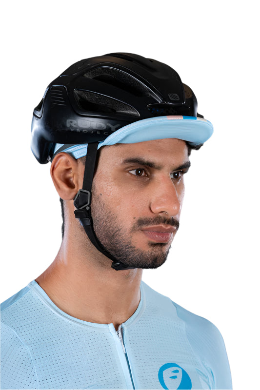 Unisex Cycling Cap | Hustle | Sky