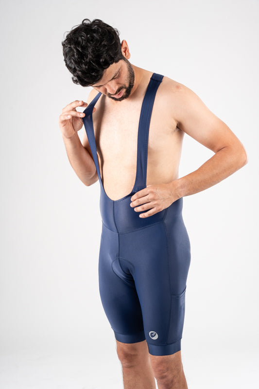 Mens Cycling | Endurance Bib Shorts | Explore Noveau | Midnight