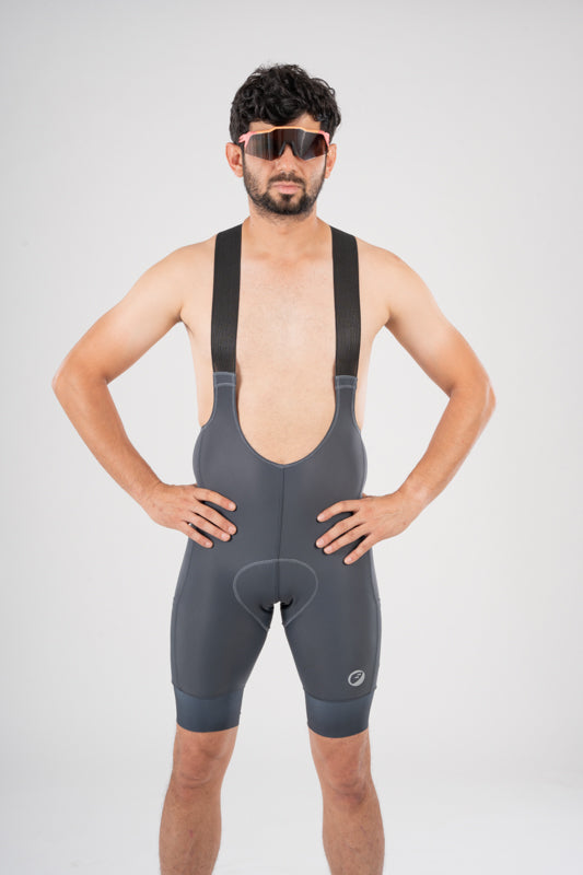 Mens Cycling | Endurance Bib Shorts | Tourer | Slate