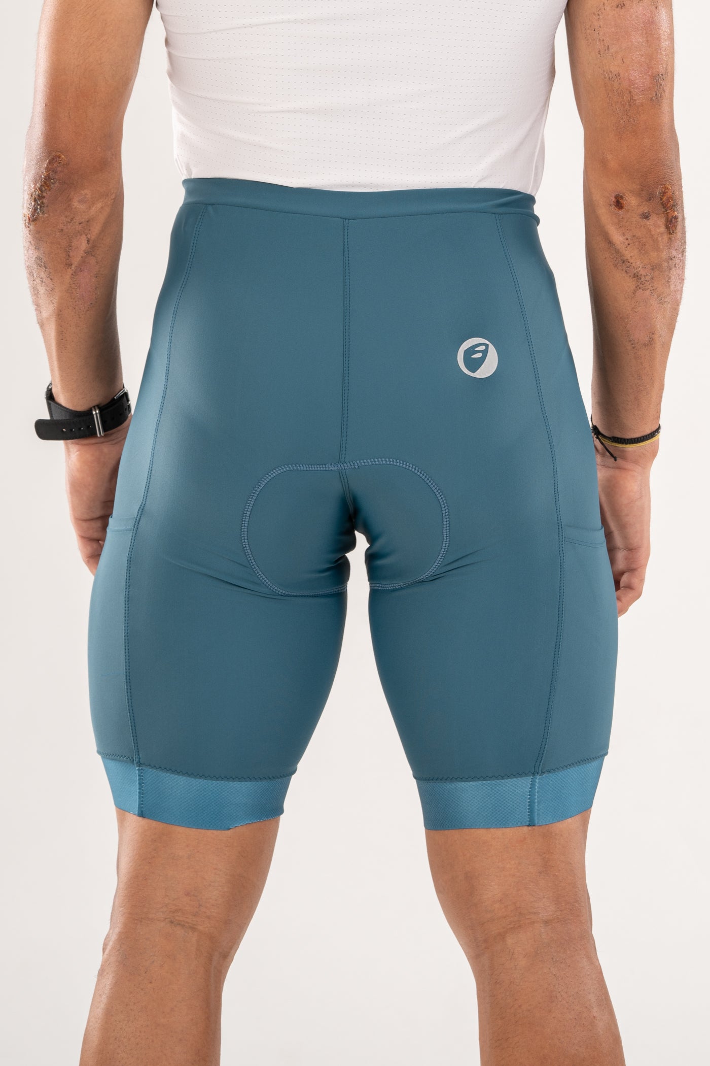 Mens Cycling | Endurance Bibless shorts | Evolve | Teal Primo