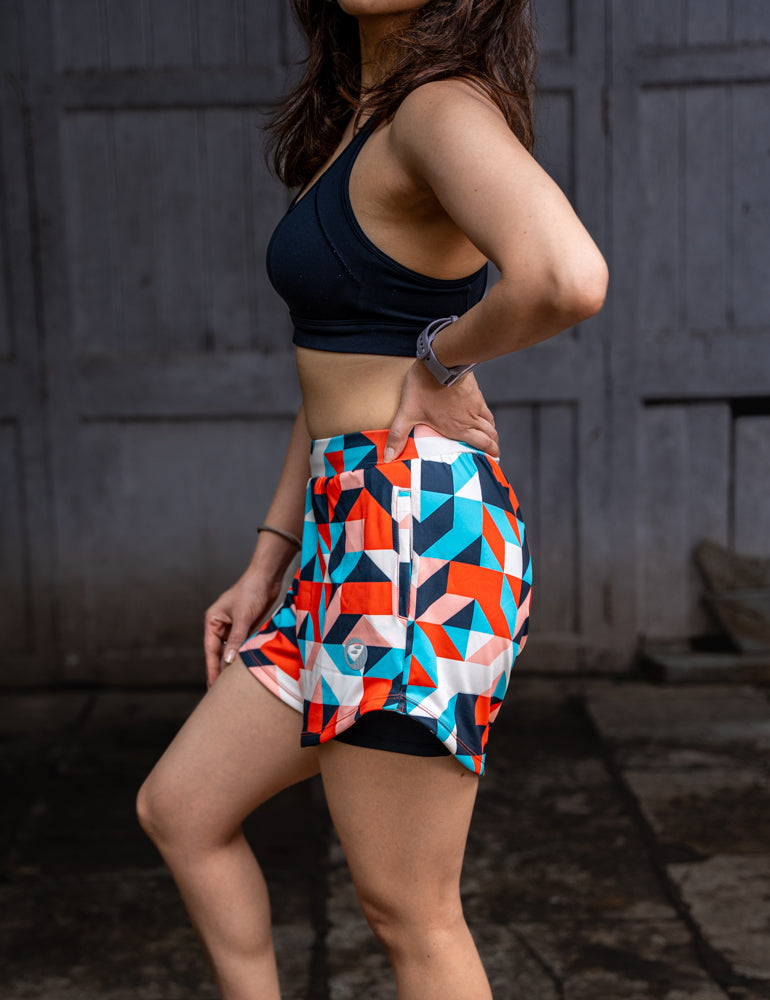 Womens Running | Shorts | 3 inch | ArtDeco