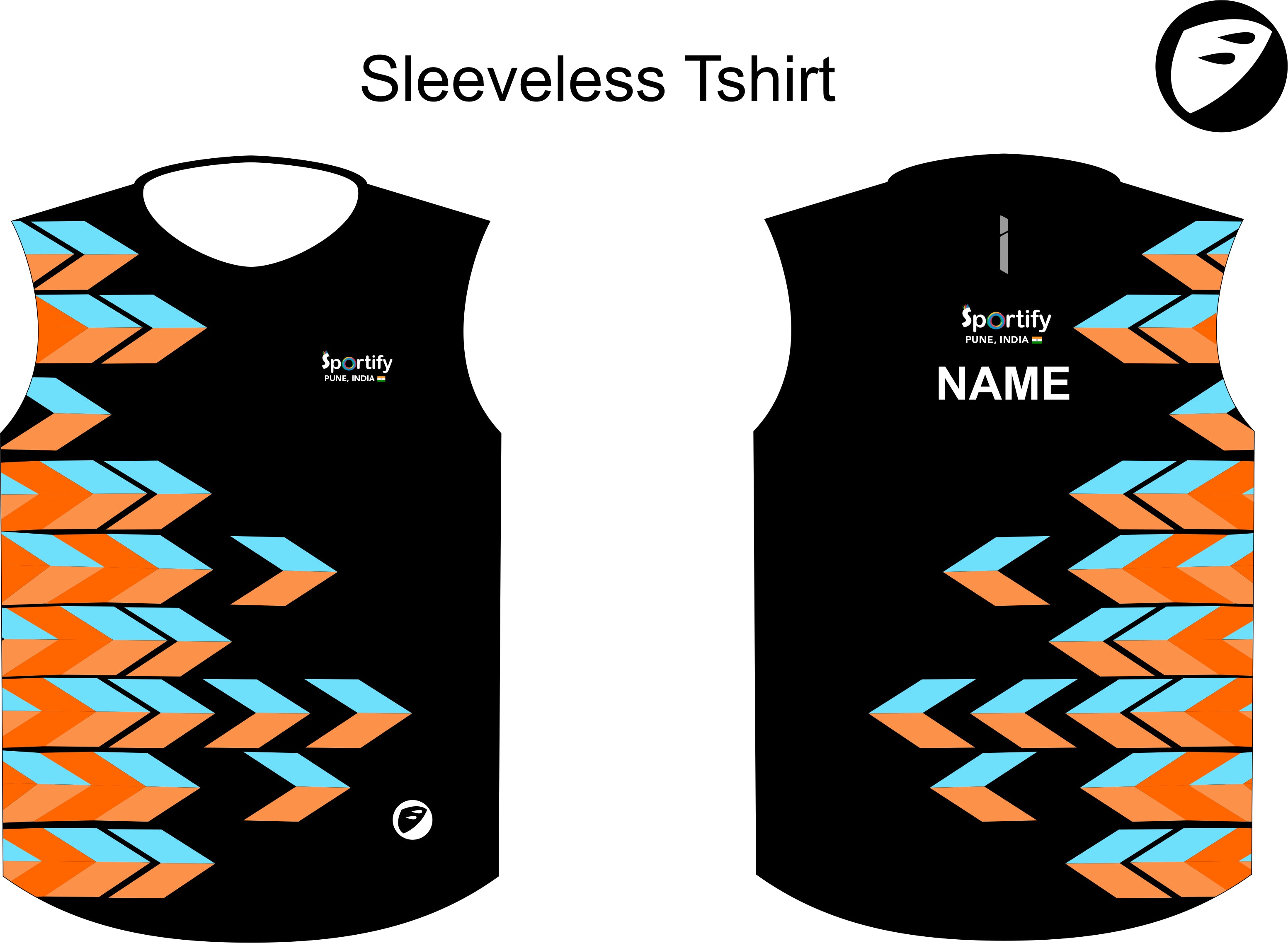 Custom- Sportify 2025 Sleeveless t-shirts