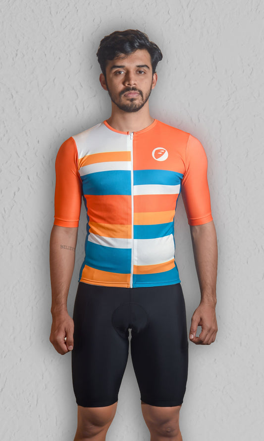 Mens Cycling Jersey | Snug-fit | Breakaway | Sunlight